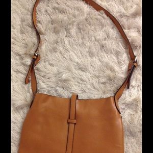 All leather co-lab bag